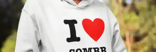 Sombr “I Love Sombr” Hoodie #5